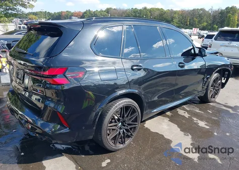 2025 BMW X5 M Competition from USA, damaged, VIN 5YM13ET07S9Y89437